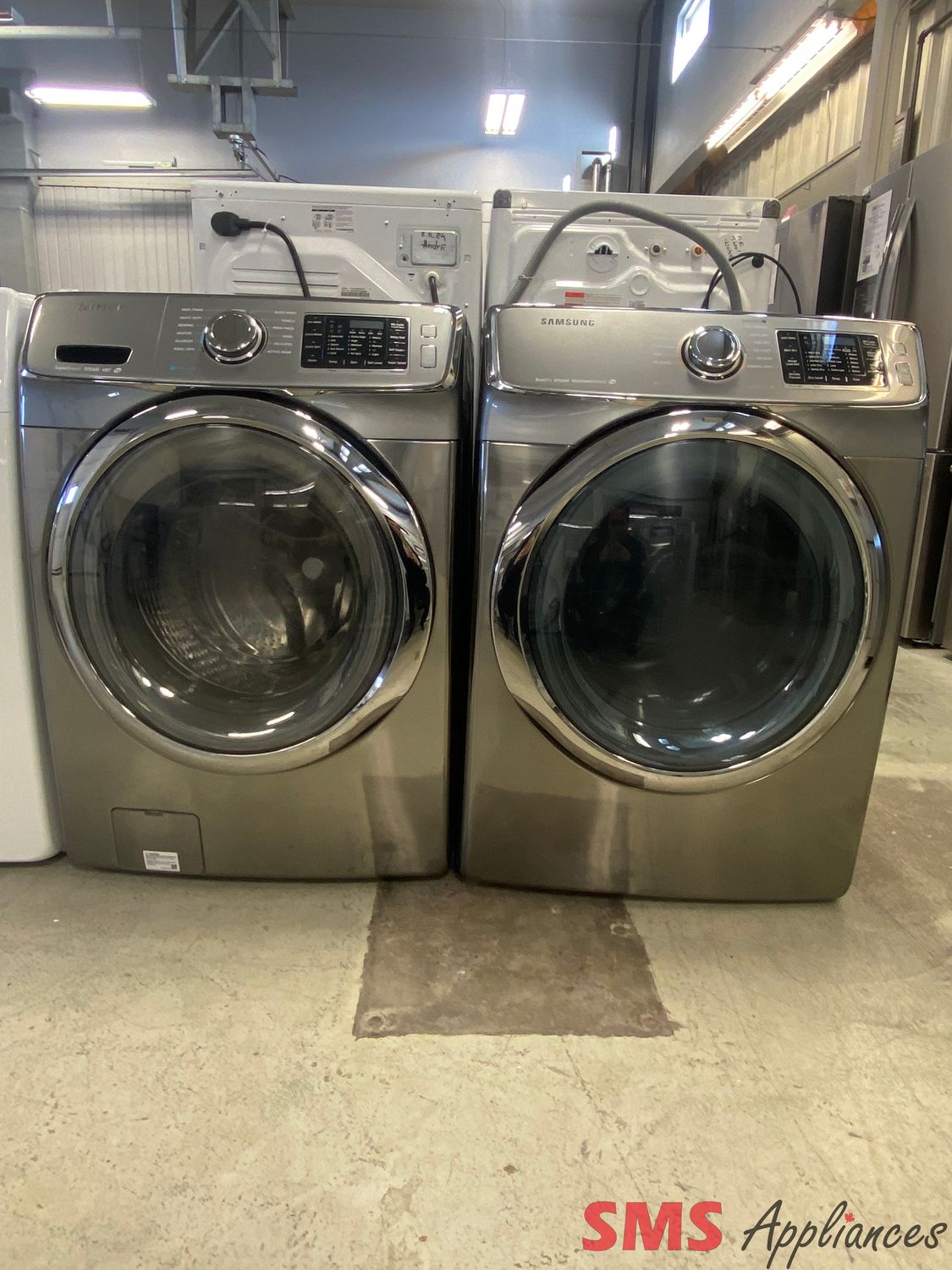 Samsung 27" Washer & Dryer Set WF42H5600AP / DV42H600EP