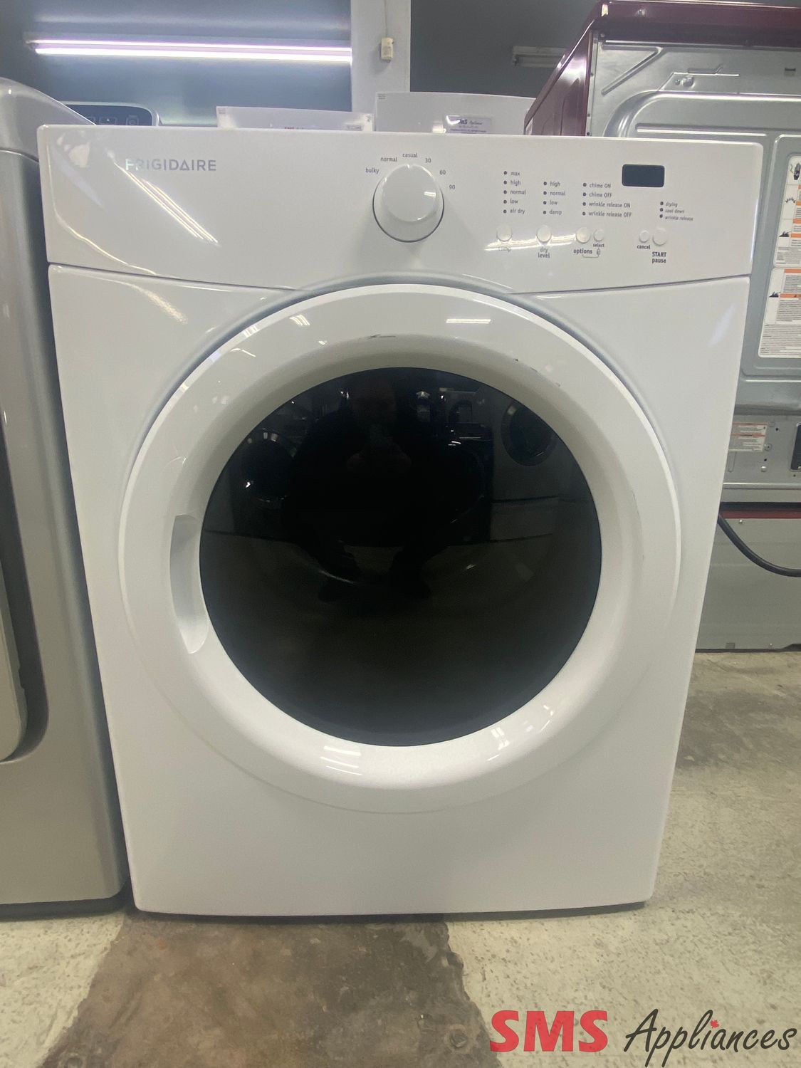 Frigidaire 27" Front Load Dryer CFQE5000QW0