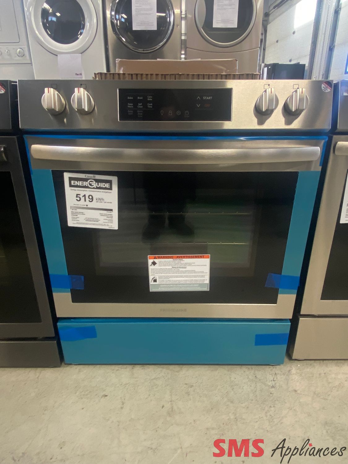 Open Box - Frigidaire 30" Glass Top Stove FCFE308CAS