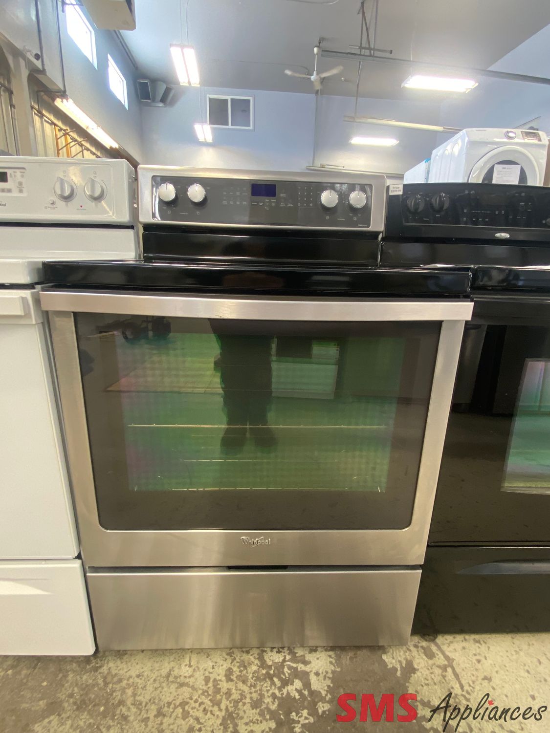 Whirlpool 30" Glass Top Stove YWFE710H0BS