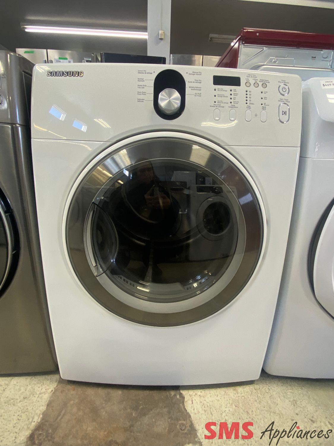 Samsung 27" Front Load Dryer DV218AEW