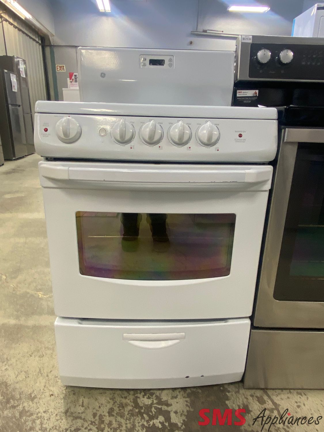 GE 24" Coil Top Stove JCAS730M3WW