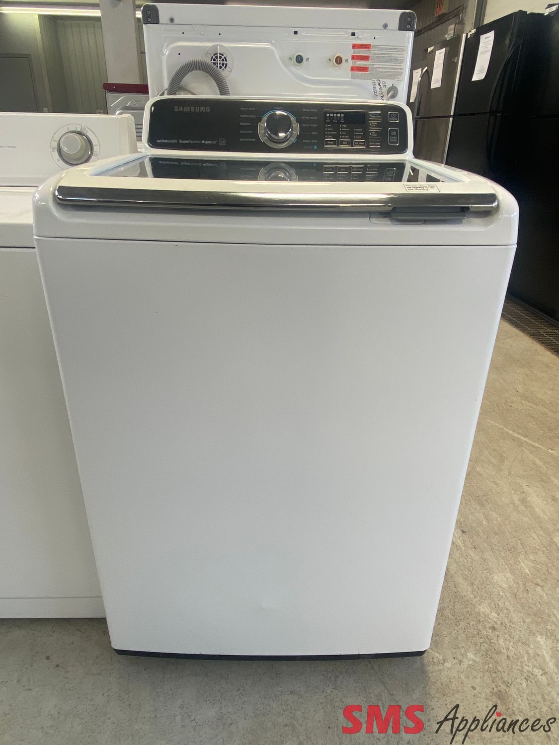 Samsung 27" Top Load Washer WA48J7770AW