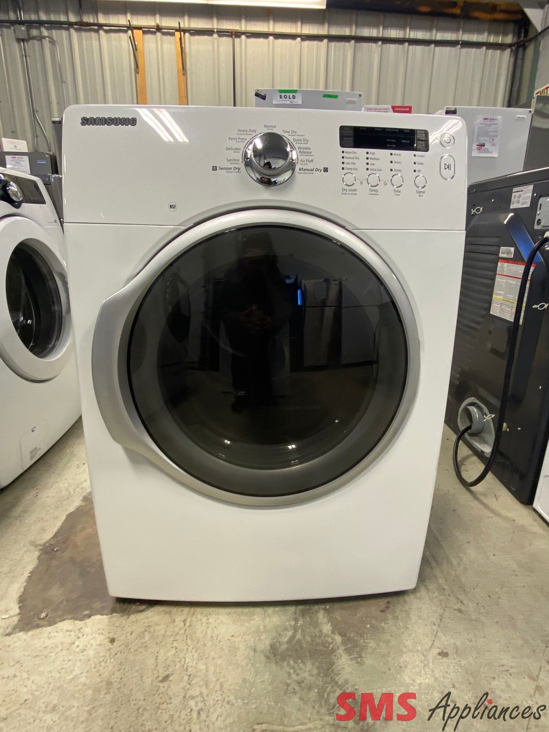 Samsung 27" Front Load Dryer DV330AEW