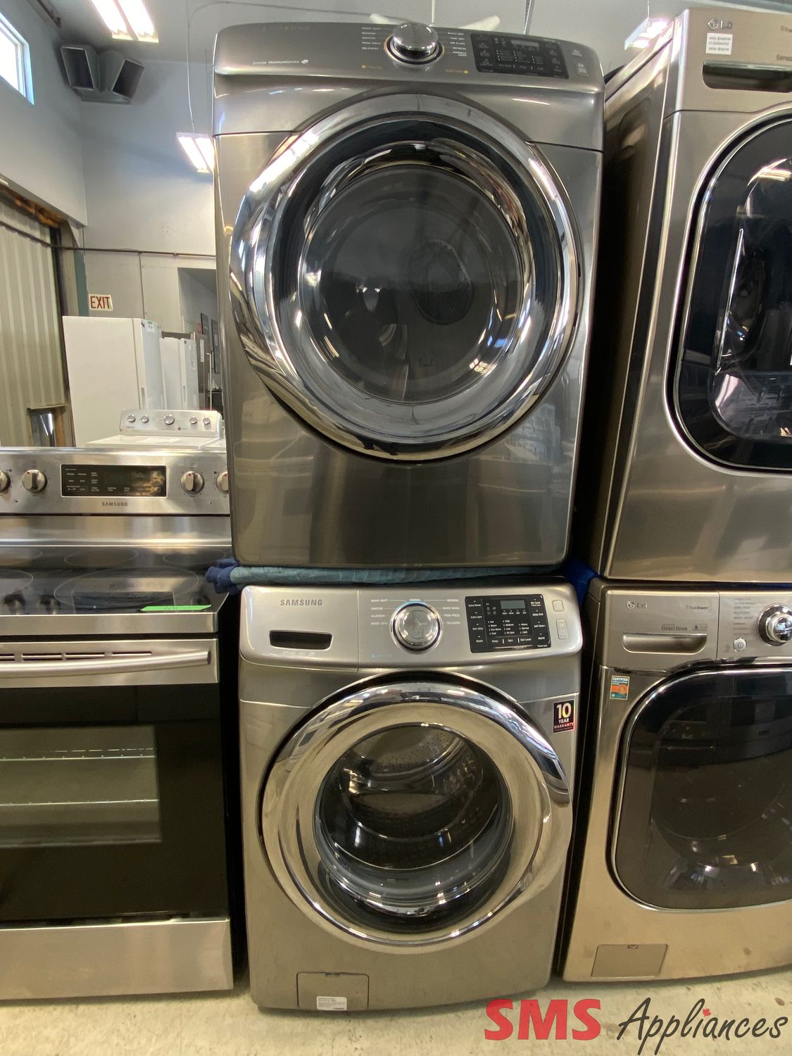 Samsung 27" Washer & Dryer Set WF42H5200AP / DV42H5200EP
