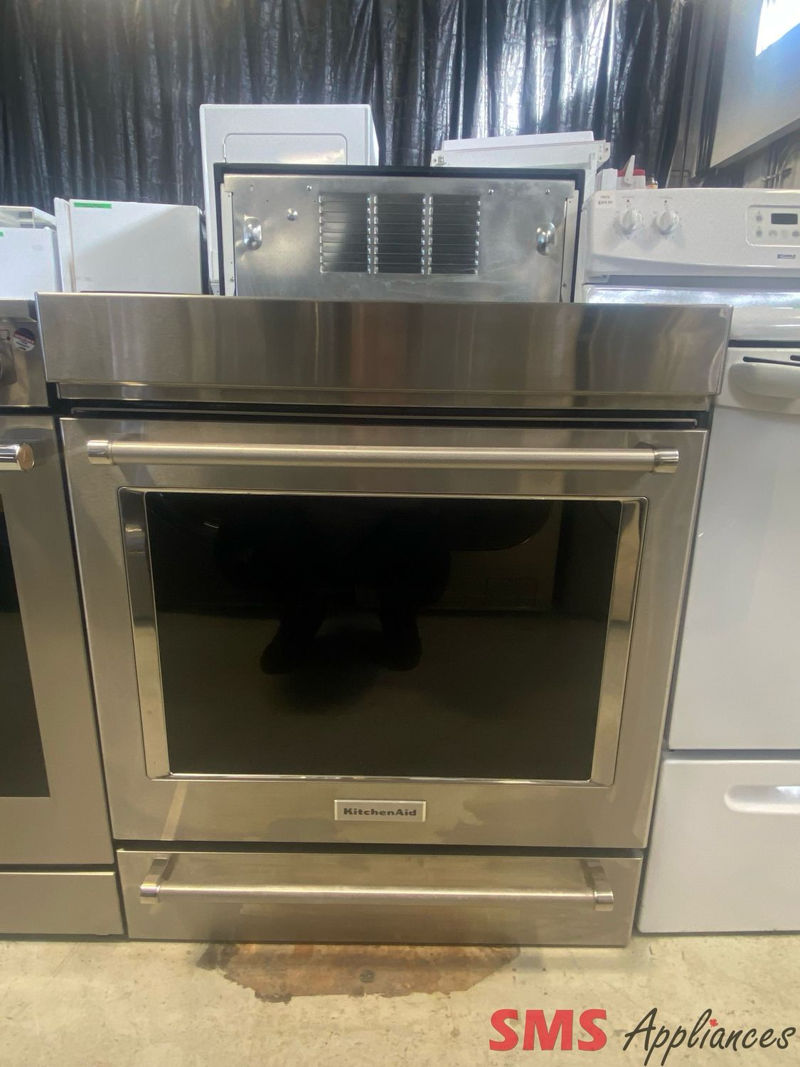KitchenAid 30" Induction Glass Top Stove KS1B900ESS1