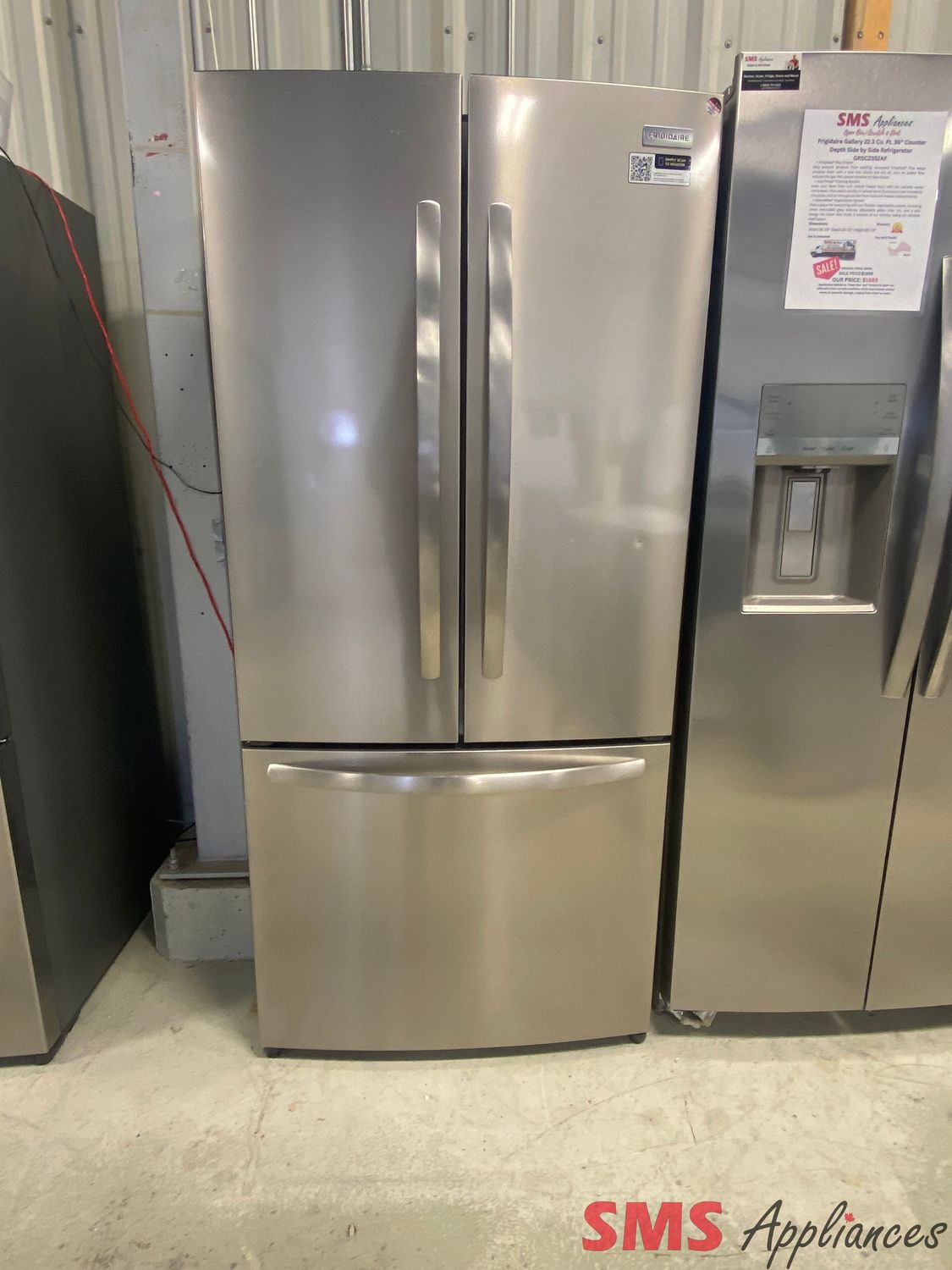 Open Box - Scratch & Dent - Frigidaire 32" French Door Refrigerator FRFG1723AV