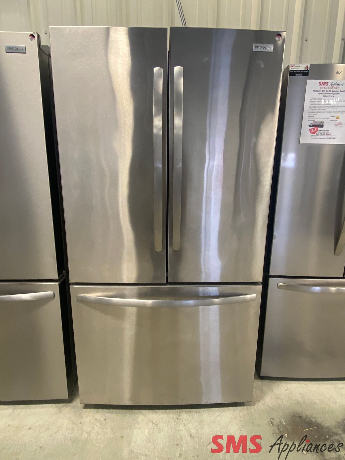 Open Box - Scratch & Dent - Frigidaire 36" French Door Refrigerator FRFN2823AS