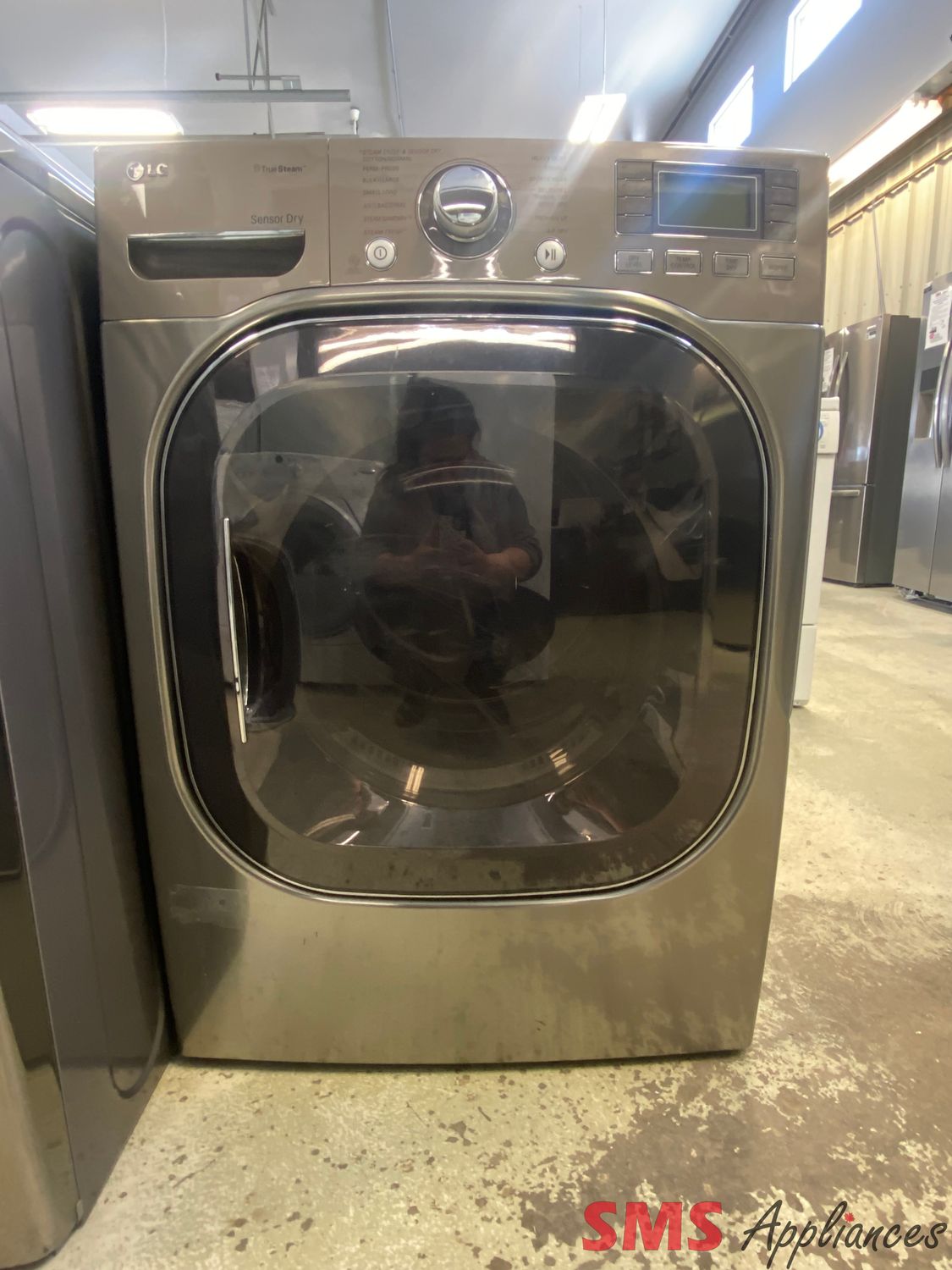 LG 27" Front Load Dryer DLEX3875V