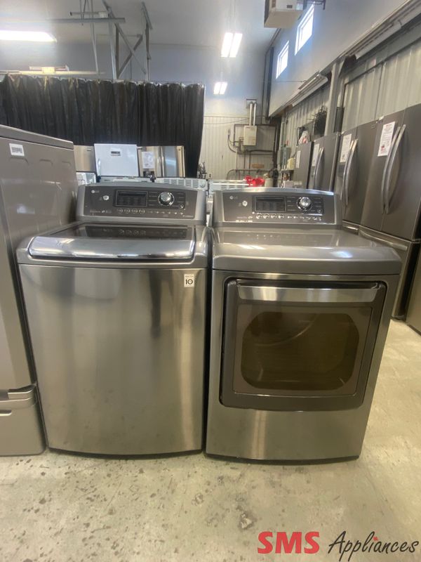 LG 27 LG 27" Washer & Dryer Set WT5270CV / DLE5270V