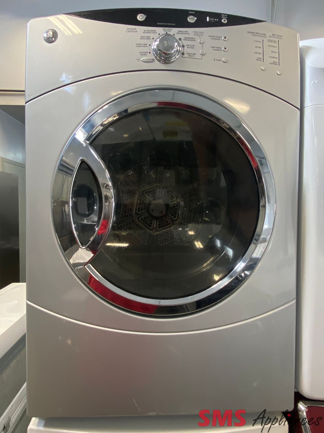 GE 27" Front Load Dryer PCVH680EJMS