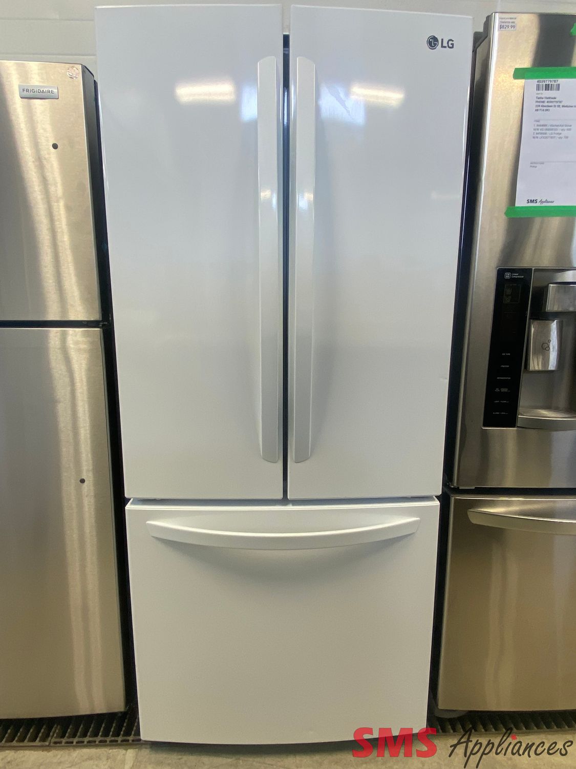 LG 30" French Door Refrigerator LFNS22520W