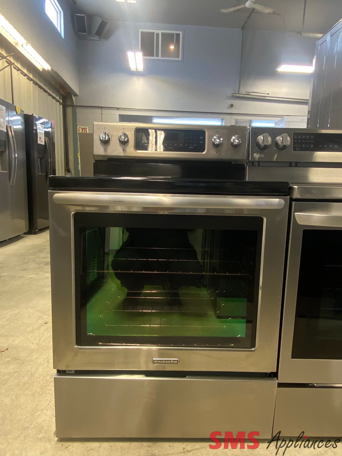 KitchenAid 30" Glass Top Stove YKERS303BSS