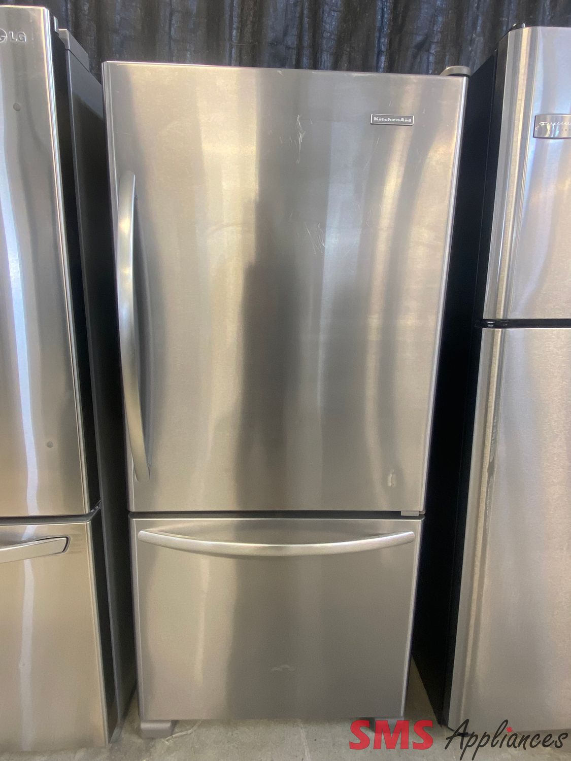 KitchenAid 30" Bottom Mount Refrigerator KBRS19KTMS