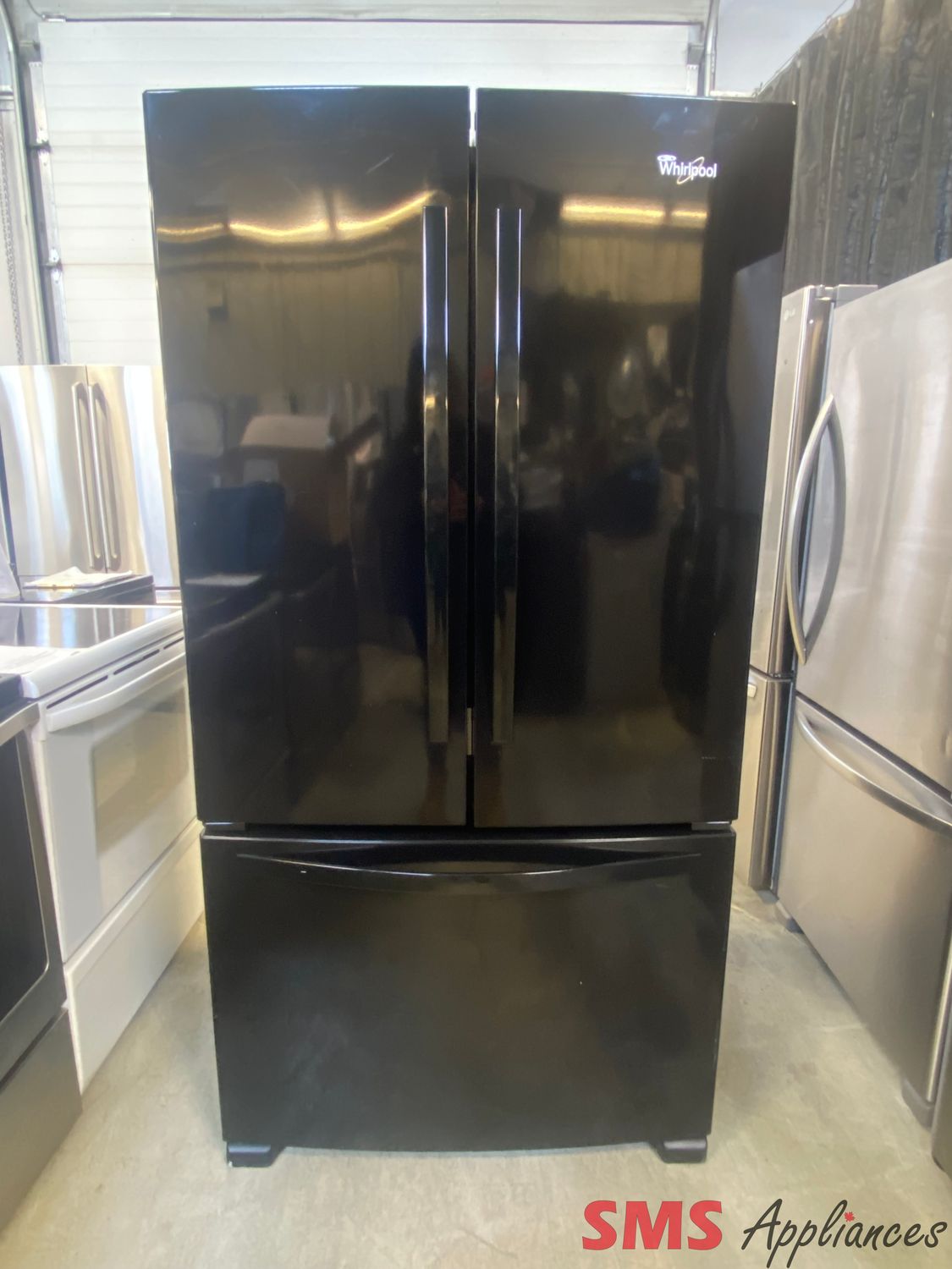 Whirlpool 36" French Door Refrigerator WRF535SMBB