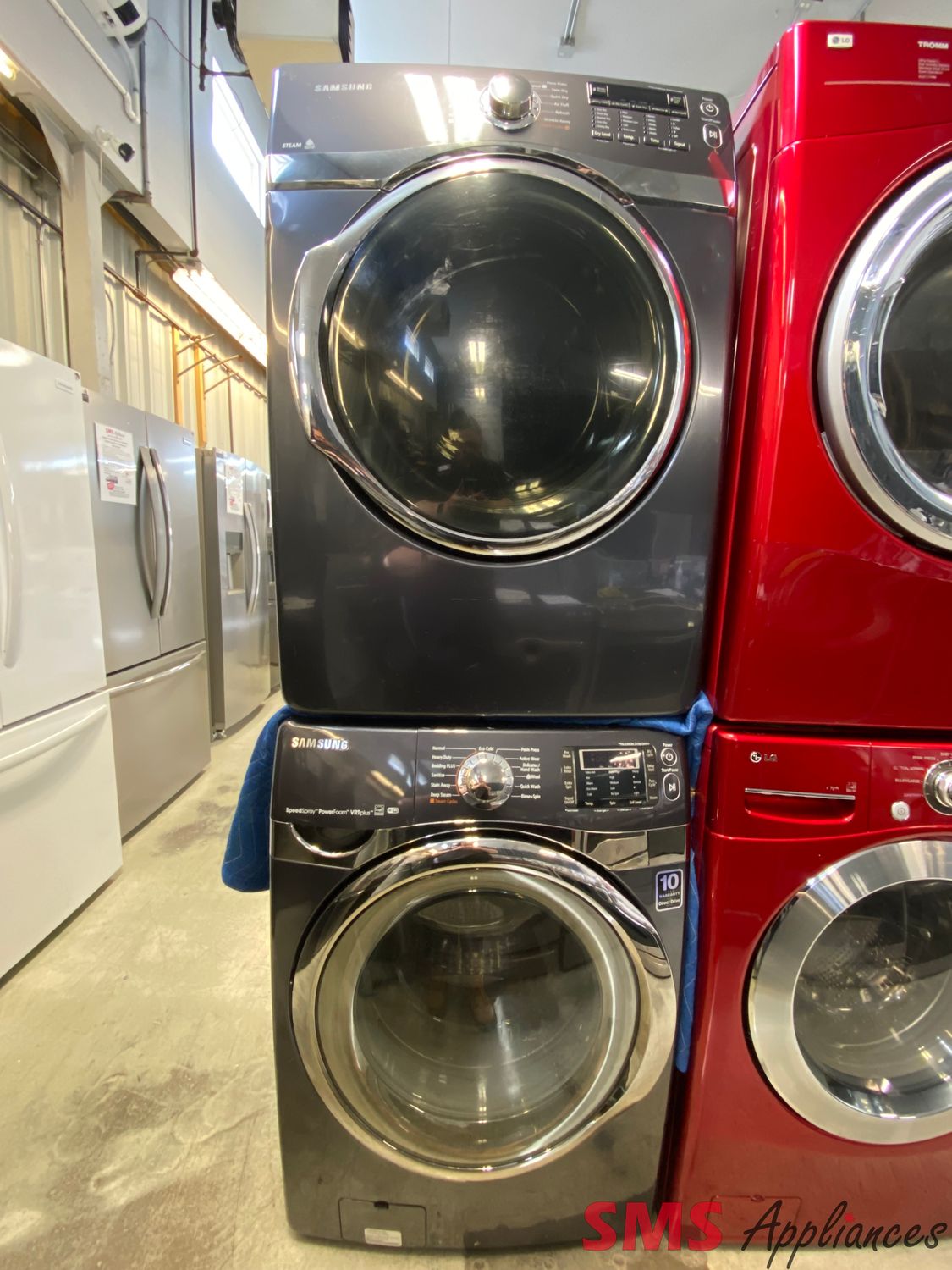 Samsung 27" Washer and Dryer Set WF455ARGSGR / DV405ETPAGR