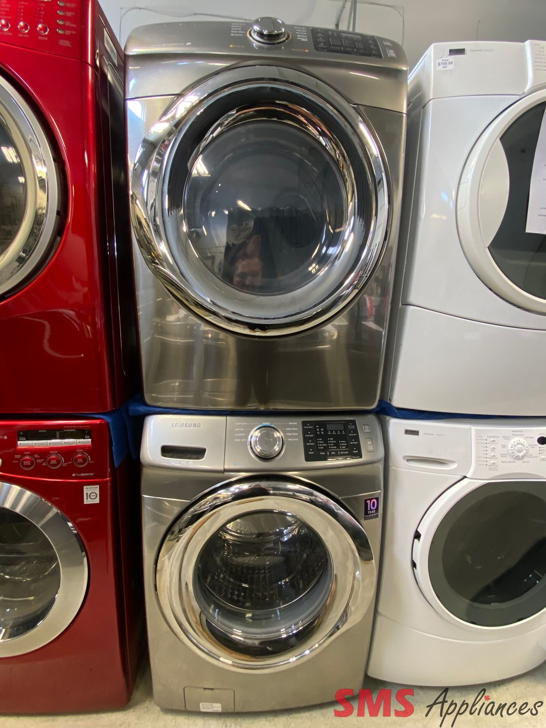 Samsung 27" Washer and Dryer Set WF42H5200AP / DV42H5200EP