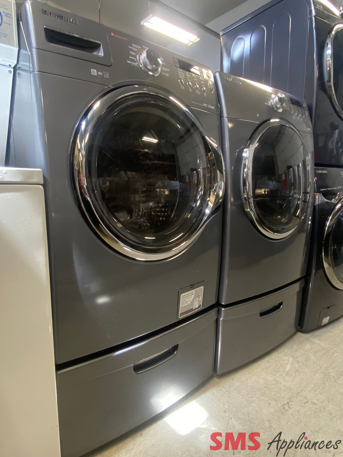 Samsung 27" Washer and Dryer Set WF350ANG / DV350AEG