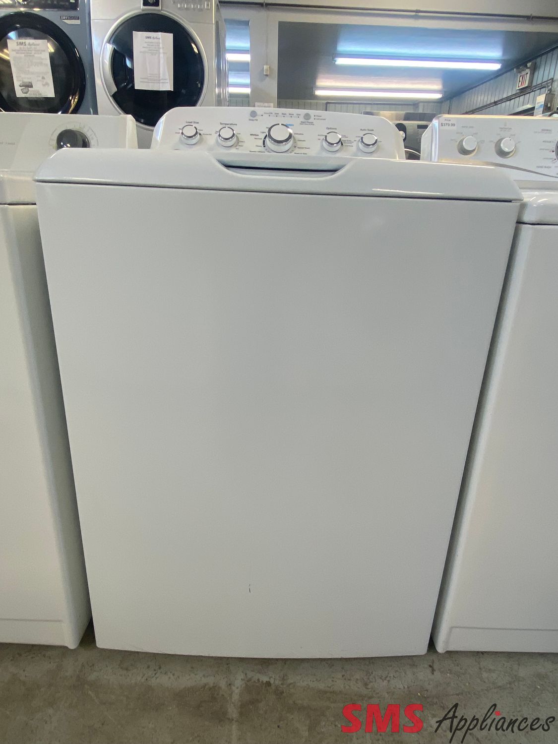 GE 27" Top Load Washer GTW460ASJWW