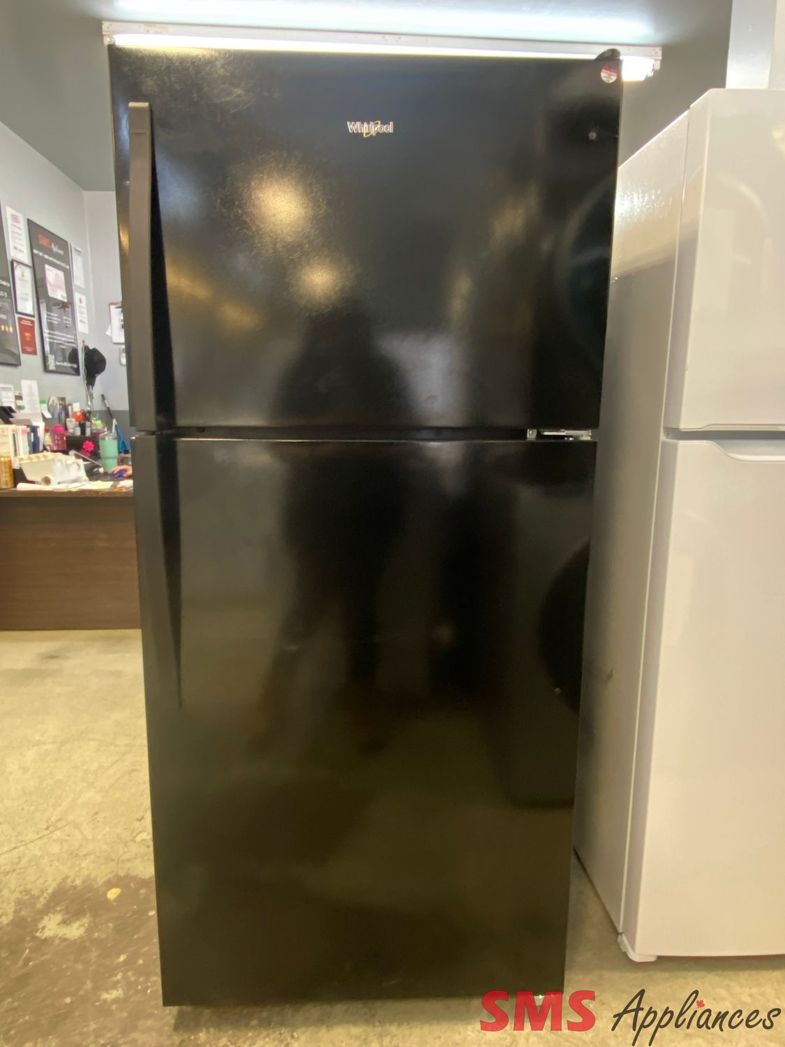 Open Box - Scratch & Dent - Whirlpool 30" Top Mount Refrigerator WRT318FZDB