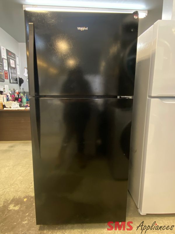 Open Box - Scratch & Dent - Whirlpool 30 Open Box - Scratch & Dent - Whirlpool 30" Top Mount Refrigerator WRT318FZDB