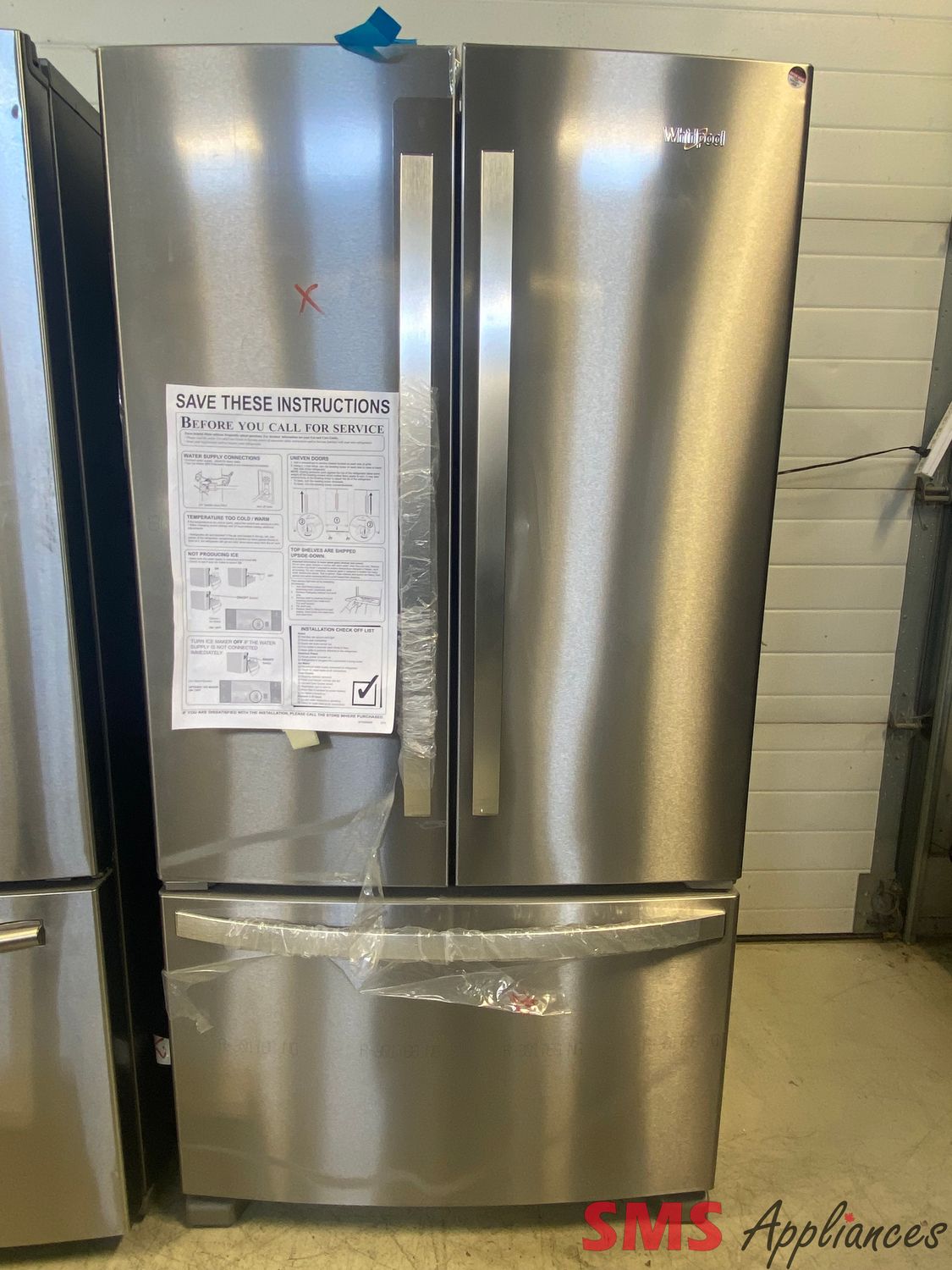 Open Box - Scratch & Dent - Whirlpool 36" French Door Refrigerator WRFF3436RZ