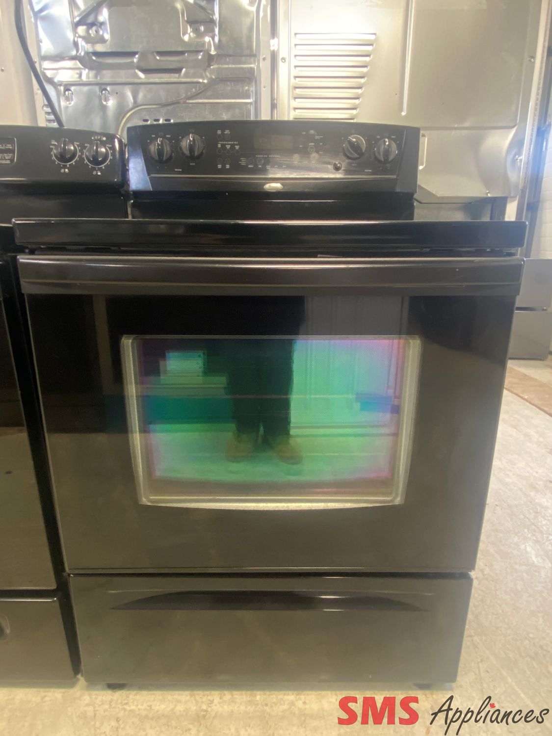 Whirlpool 30" Glass Top Stove GERC4120PB