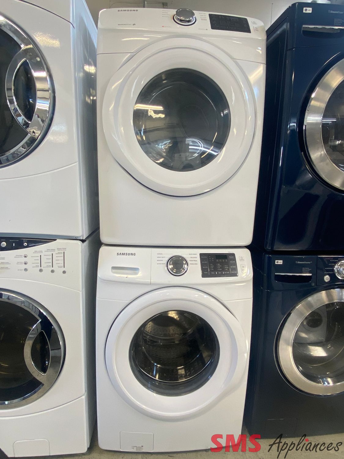 Samsung Washer and Dryer Set WF45M5100AW / DV42H5000EW