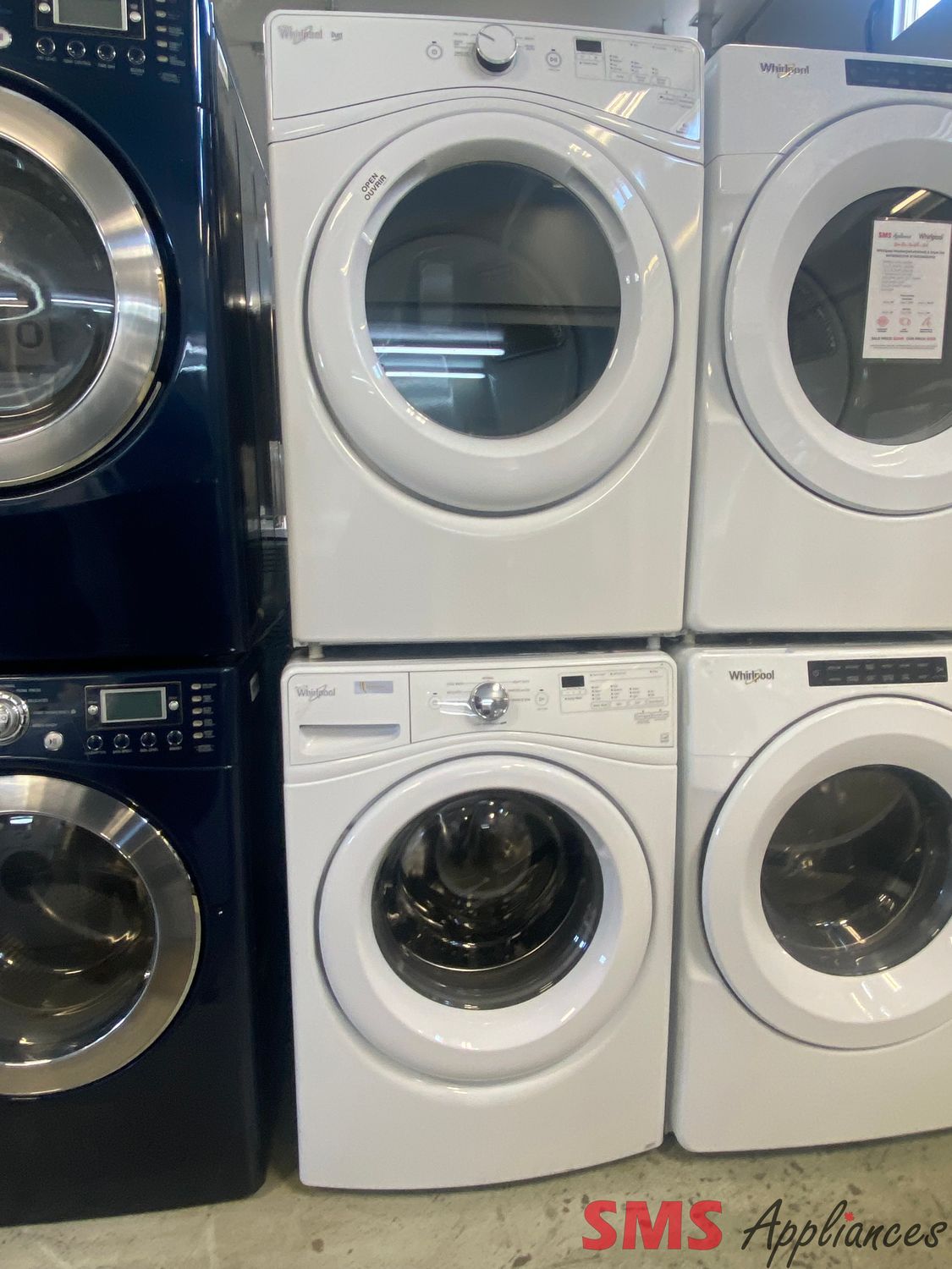 Whirlpool Washer and Dryer Set WFW75HEFW0 / YWED72HED