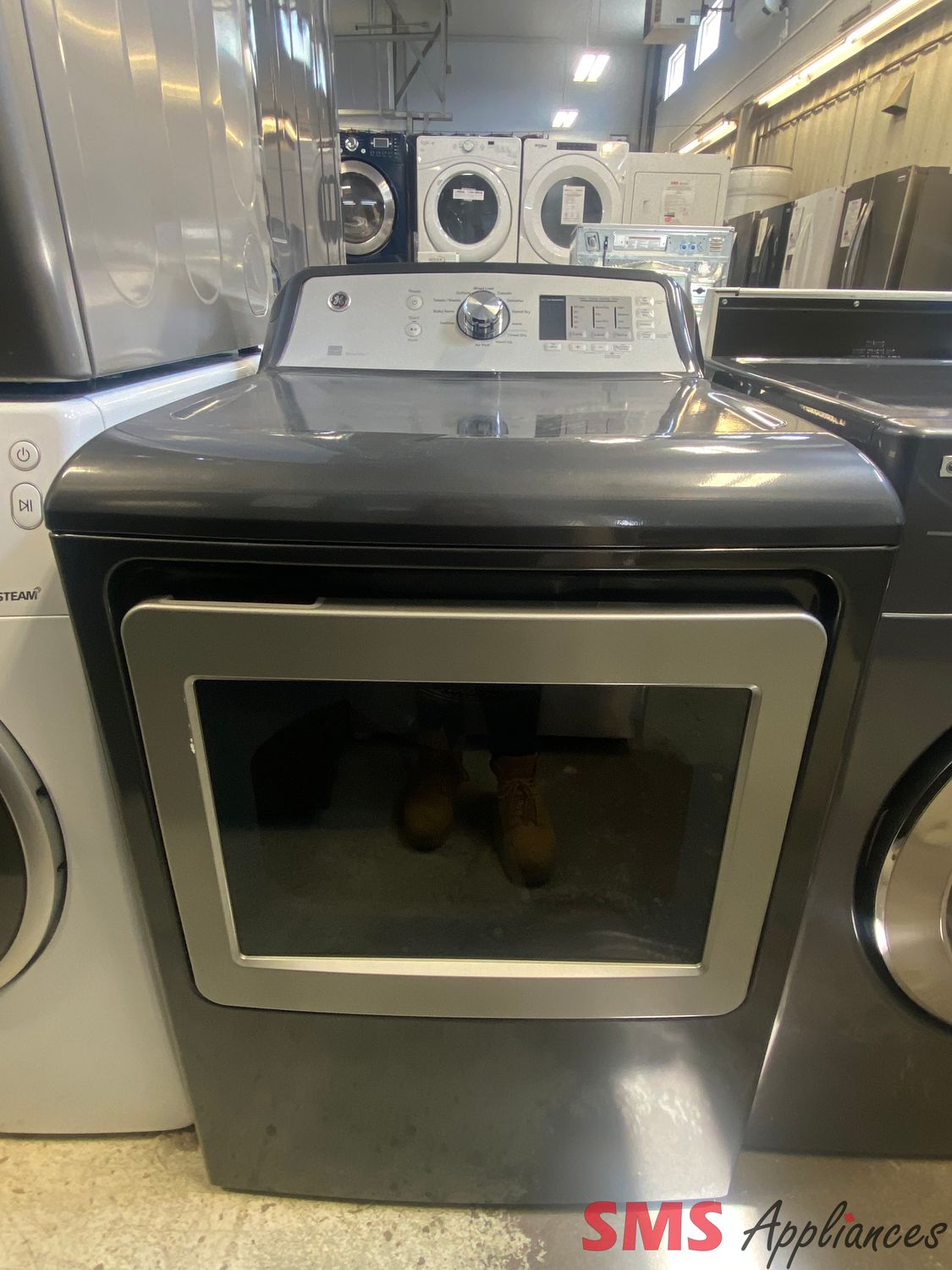 GE 27" Front Load Dryer GTD65EBMKDG