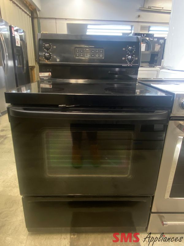 GE 30" Glass Top Stove GRSR3920ZBB