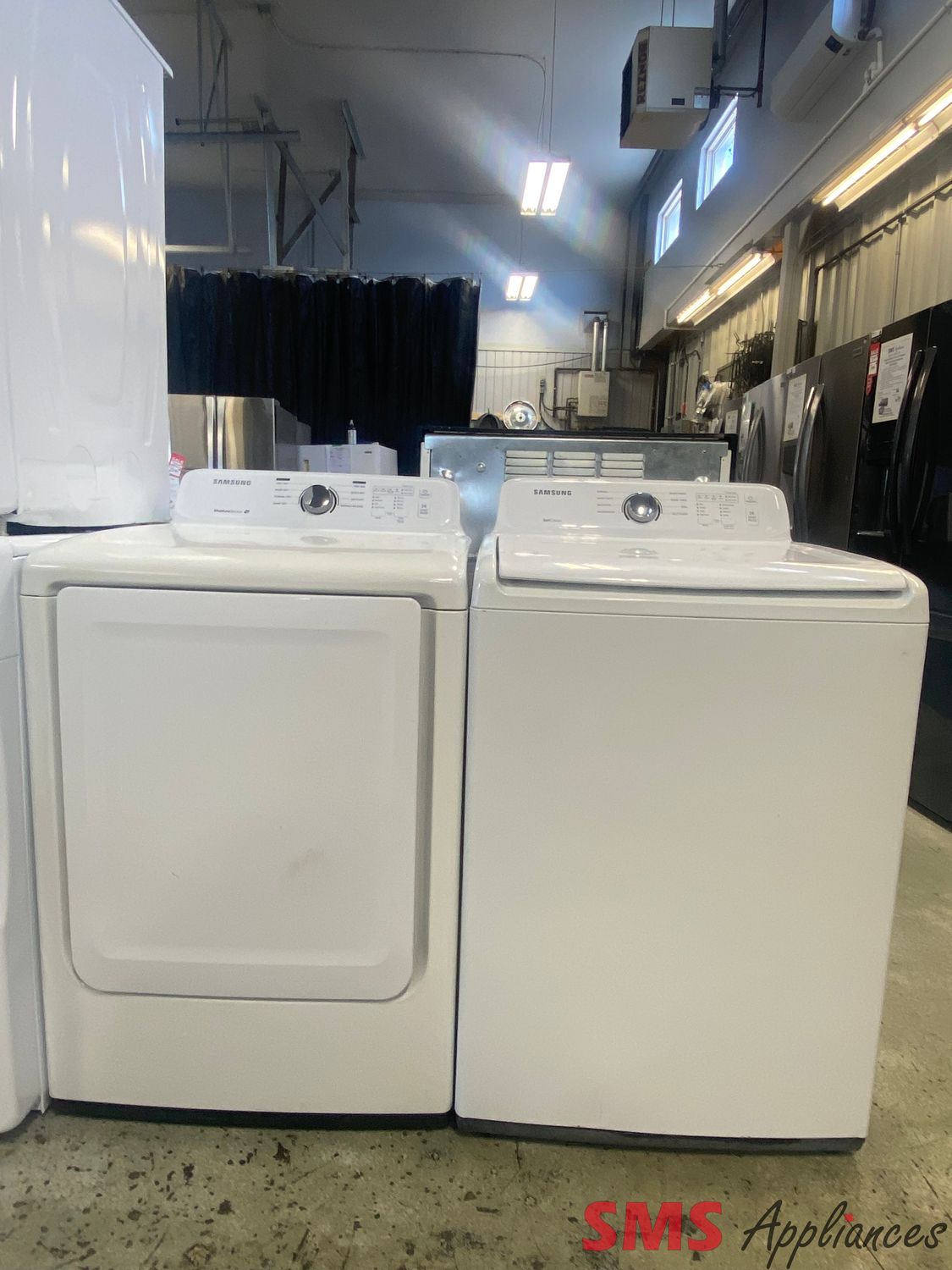 Samsung Washer and Dryer Set WA40J300AW / DV40J3000EW