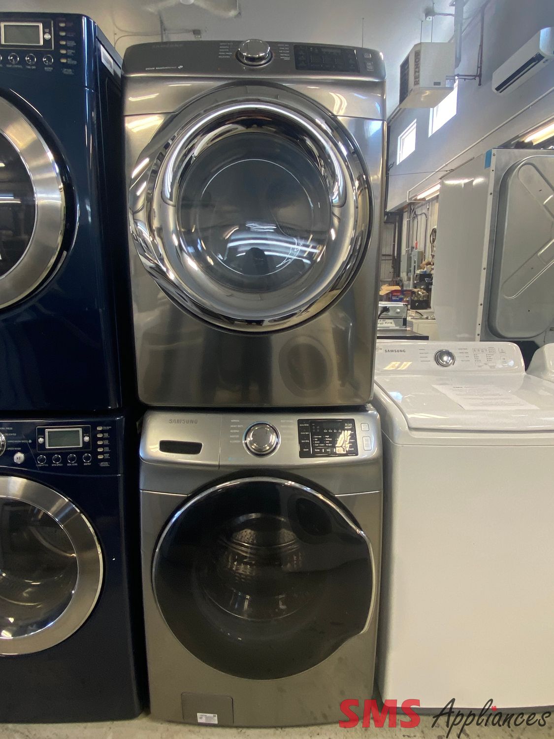 Samsung Washer and Dryer Set WF45M5500AP/ DV42H5200EP