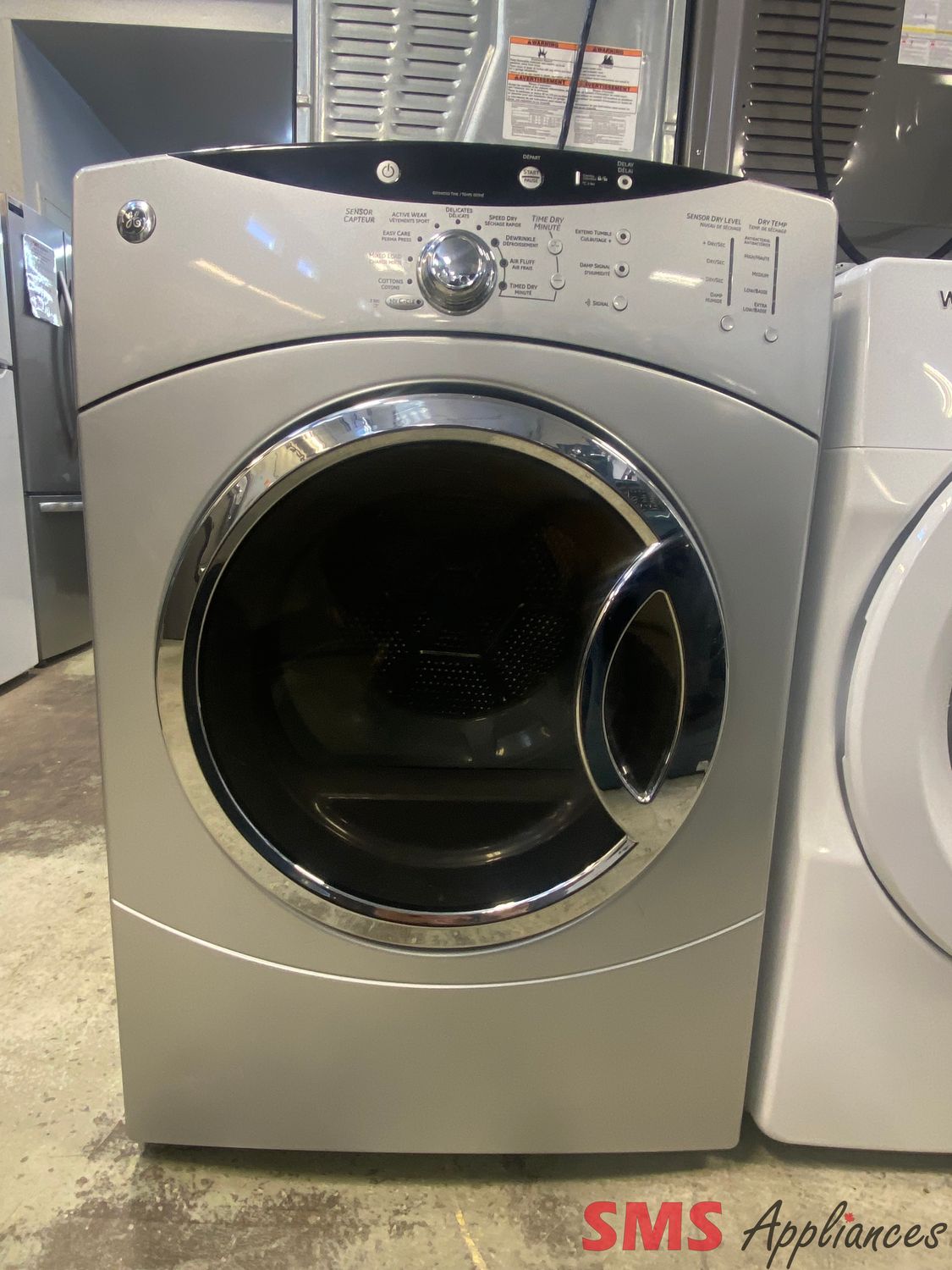 GE 27" Front Load Dryer PCVH680EJMS