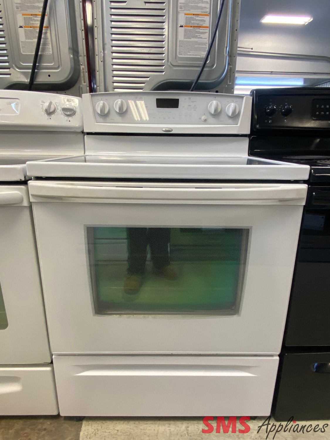 Whirlpool 30" Glass Top Stove GERC4110PQ