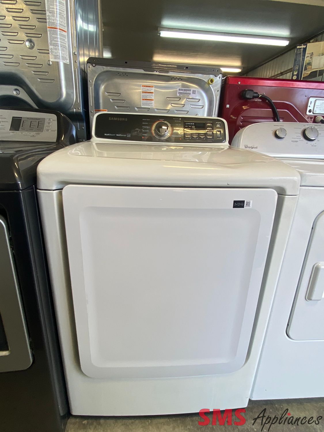 Samsung 27" Front Load Dryer DV48J7770EW