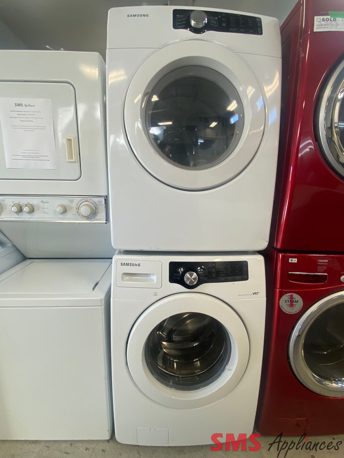 Samsung Washer & Dryer Set WF210ANW / DV361EWBEWR