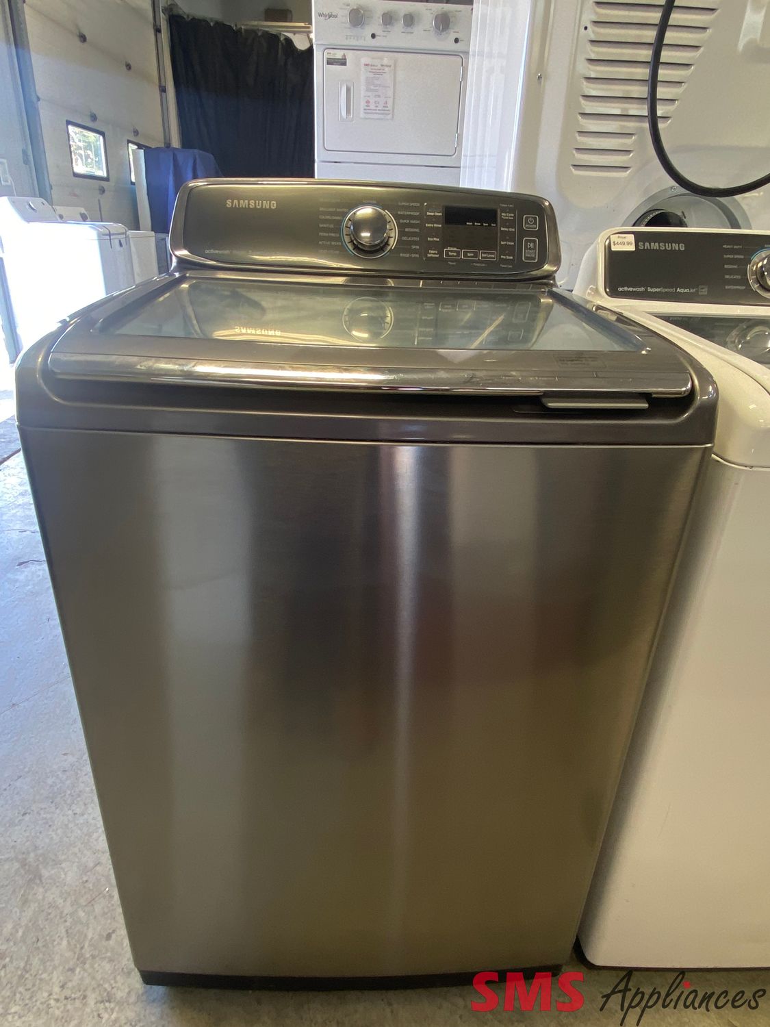 Samsung 27" Top Load Washer WA52J8700AP