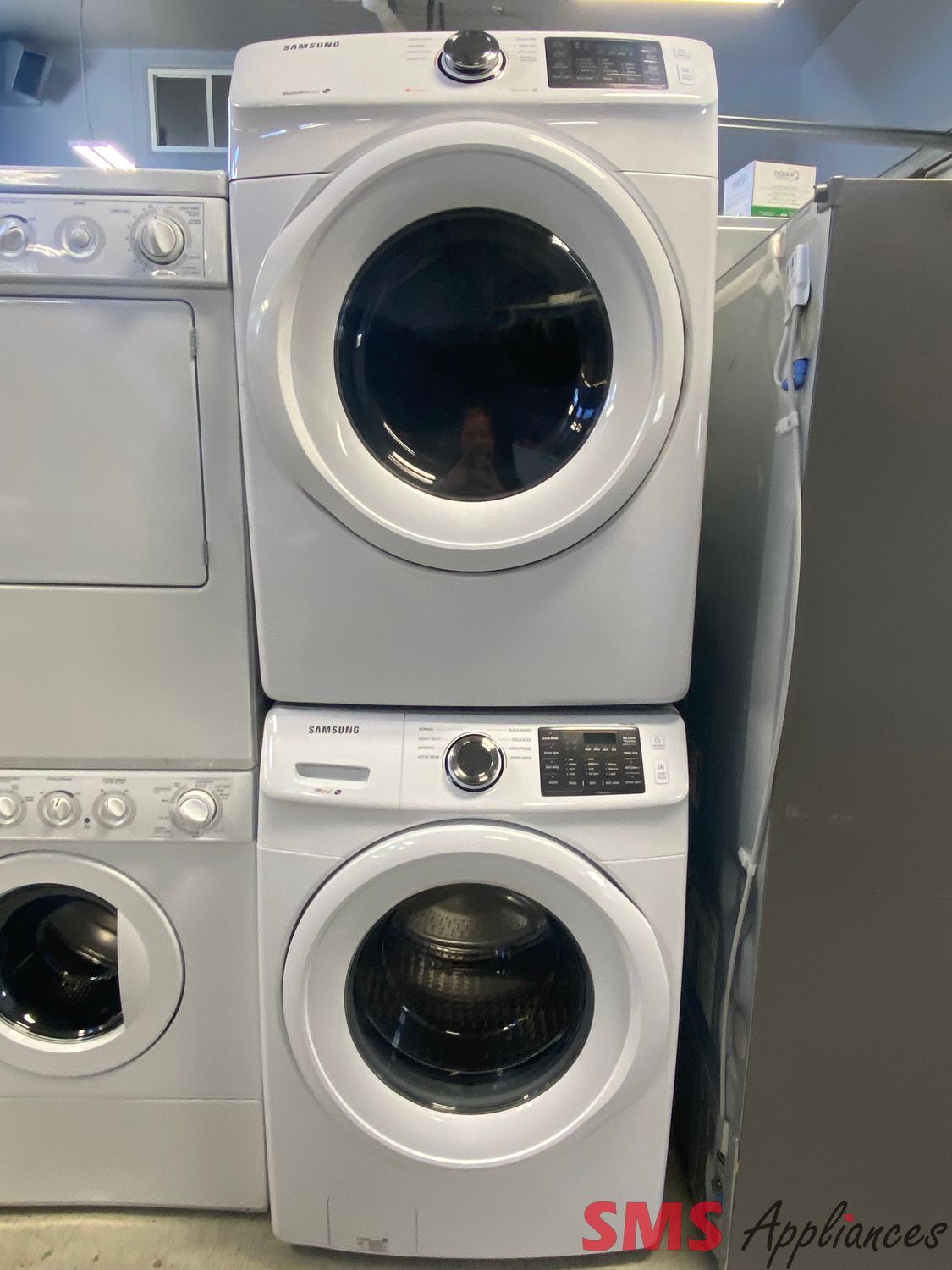 Samsung Washer & Dryer Set WF45M5100AW / DV42H5000EW