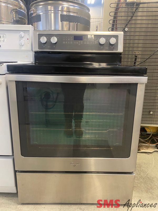 Whirlpool 30 Whirlpool 30" Glass Top Stove YWFE710H0BS