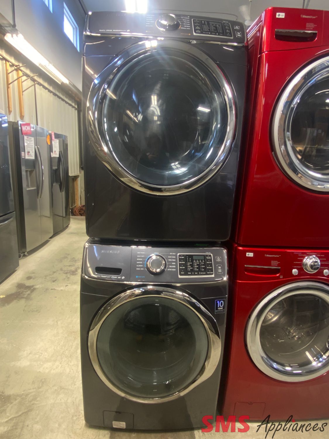 Samsung 27" Washer & Dryer Set WF42H5700AG / DV42H5600EG