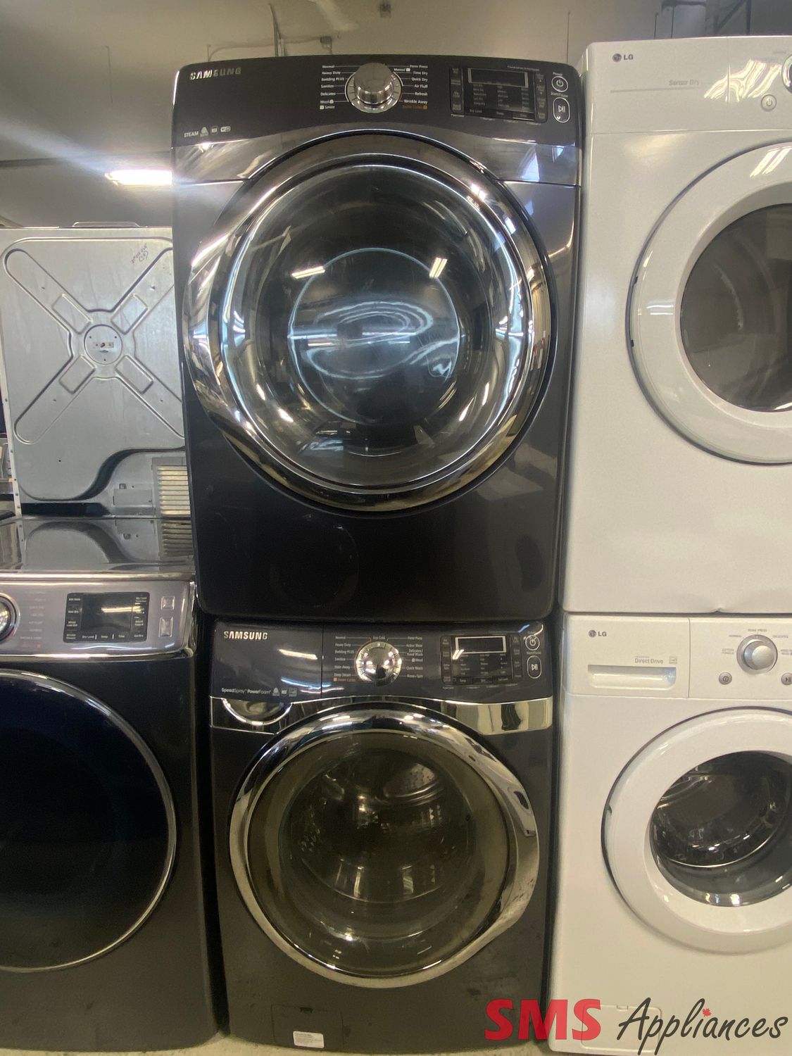 Samsung 27" Washer & Dryer Set WF455ANGSGR / DV455EVGSGR