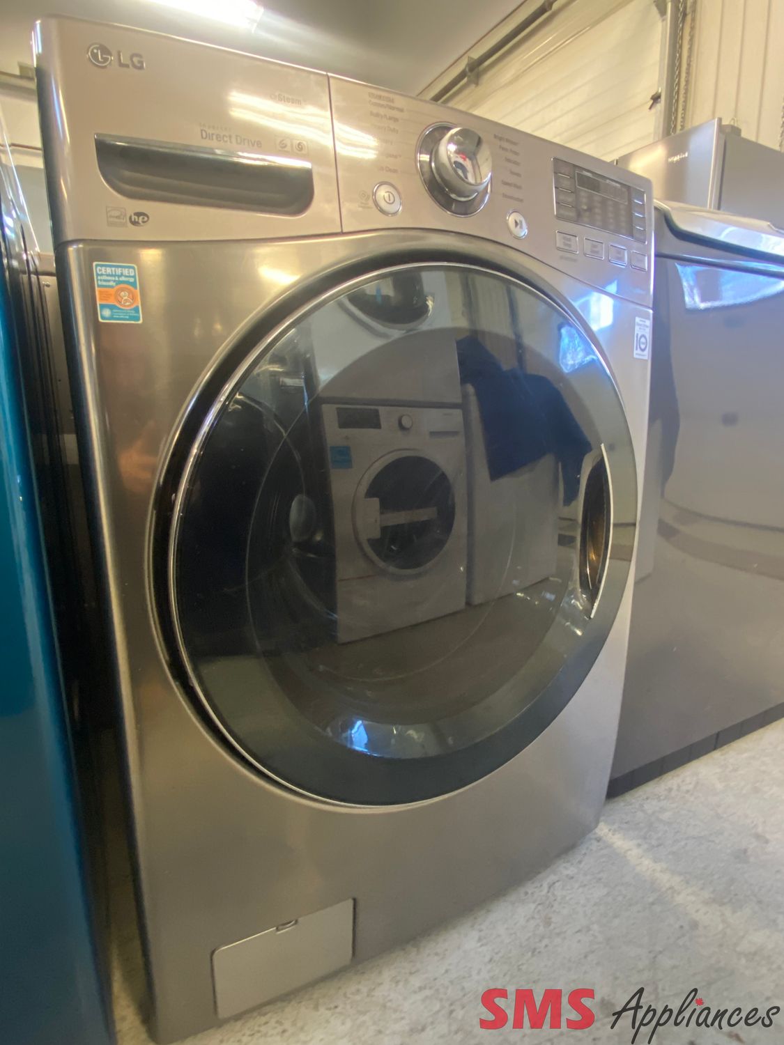 LG 27" Front Load Washer WM3770HVA