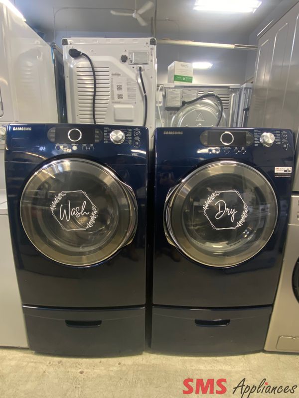 Samsung 27 Samsung 27" Washer & Dryer Set WF337AAL / DV337AEL