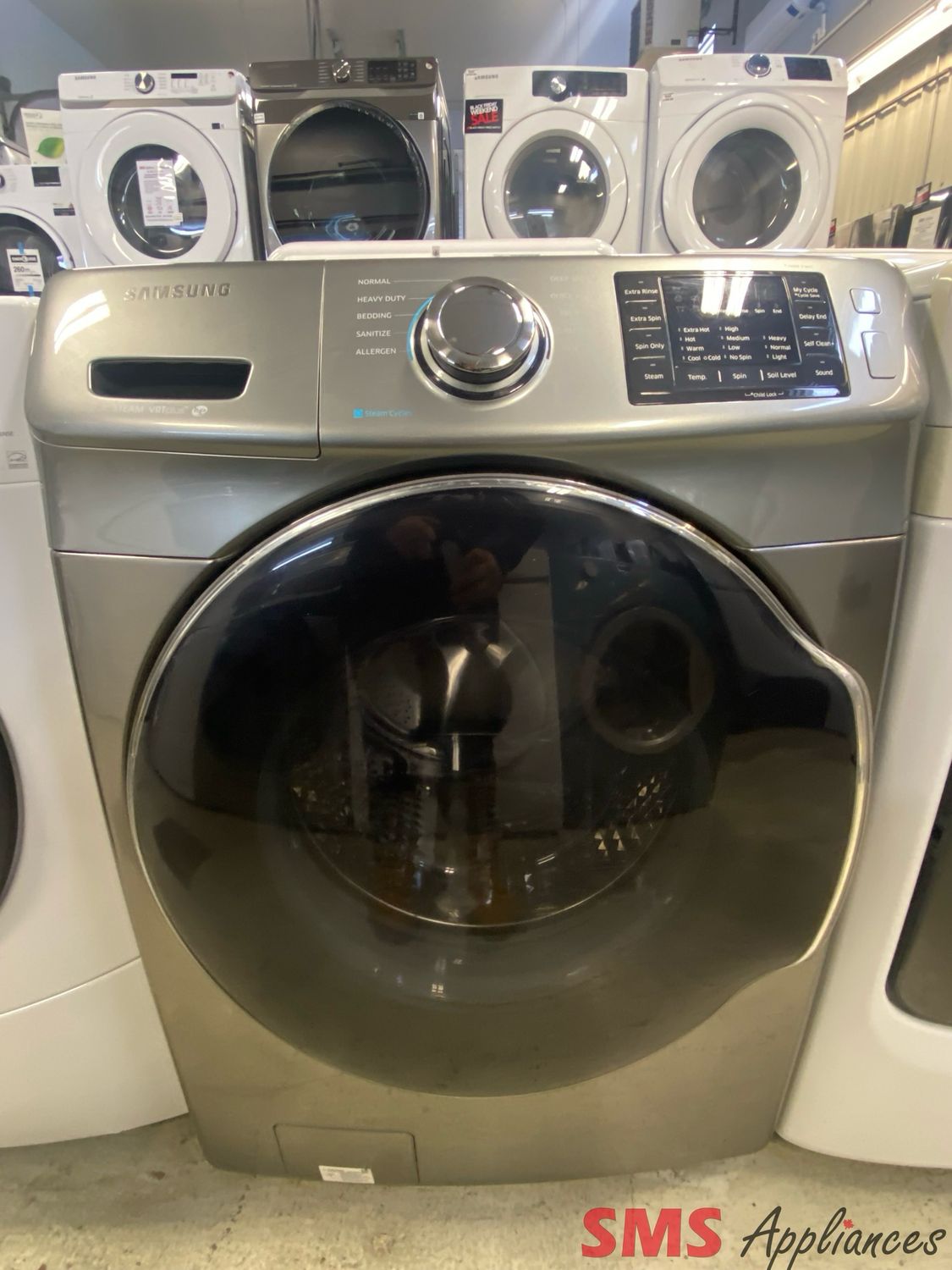 Samsung 27” Front Load Washer WF45M5500AP