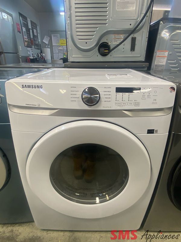 Open Box - Scratch & Dent - Samsung 27” Front Load Dryer DVE45T6005W Open Box - Scratch & Dent - Samsung 27” Front Load Dryer DVE45T6005W