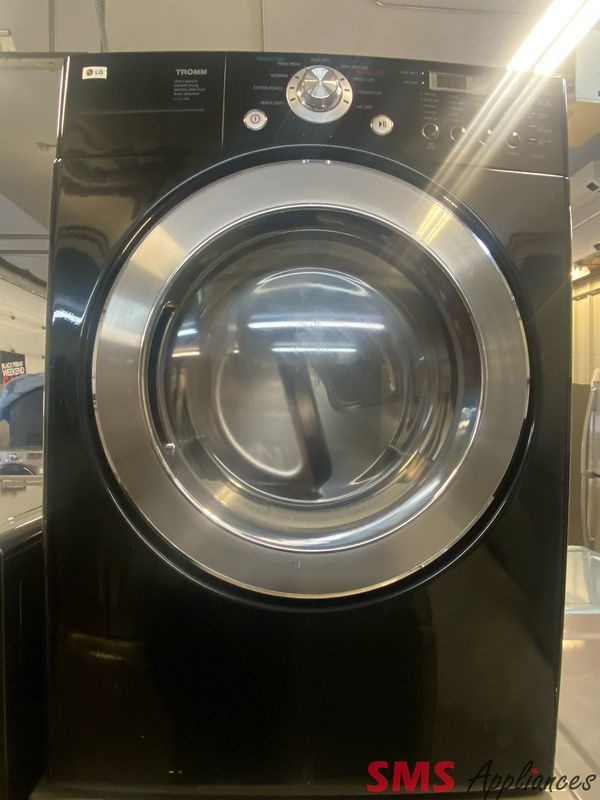 LG 27” Front Load Dryer DLE5977BM LG 27” Front Load Dryer DLE5977BM