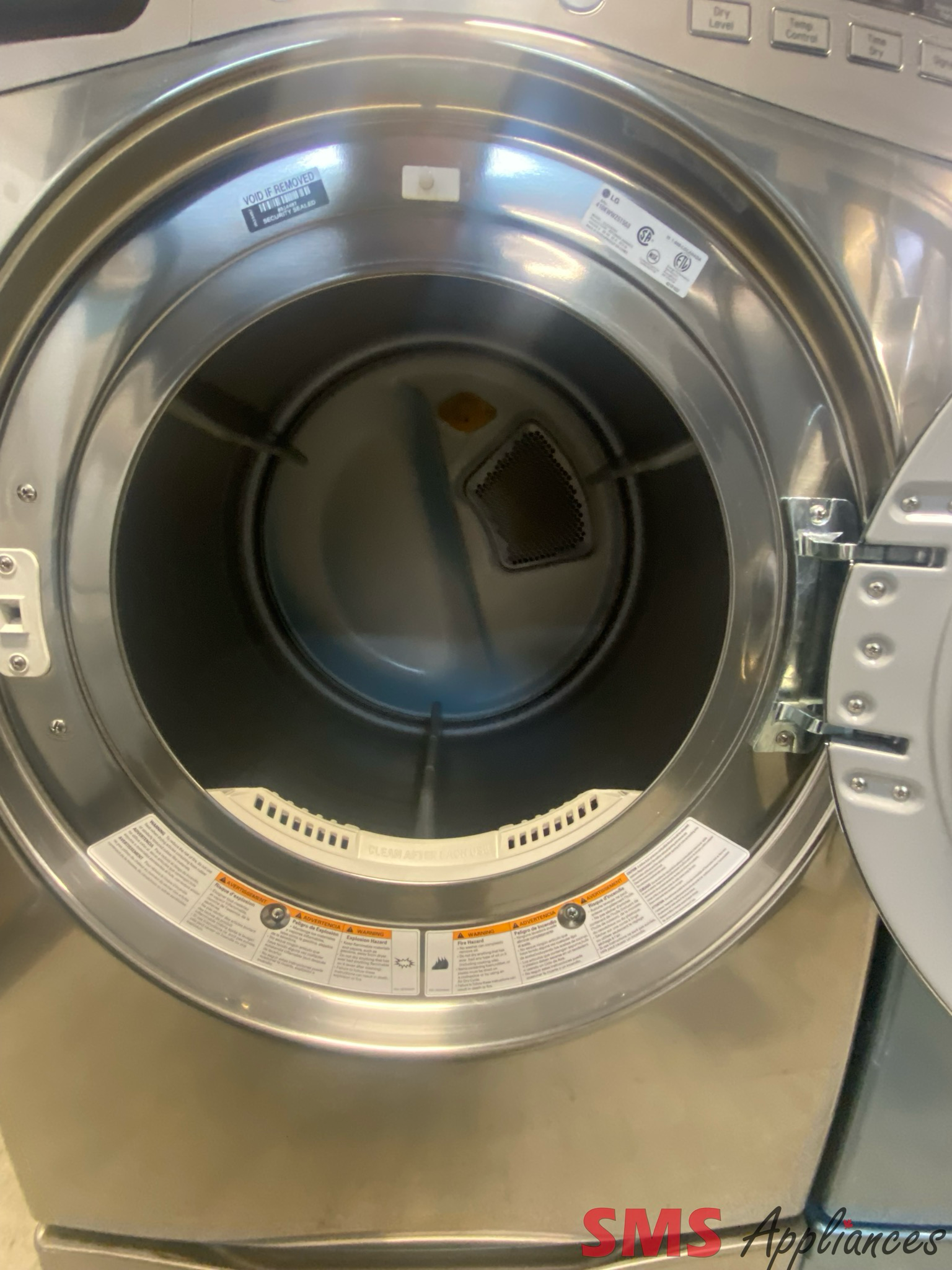 LG 27” Front Load Dryer DLEX3370V