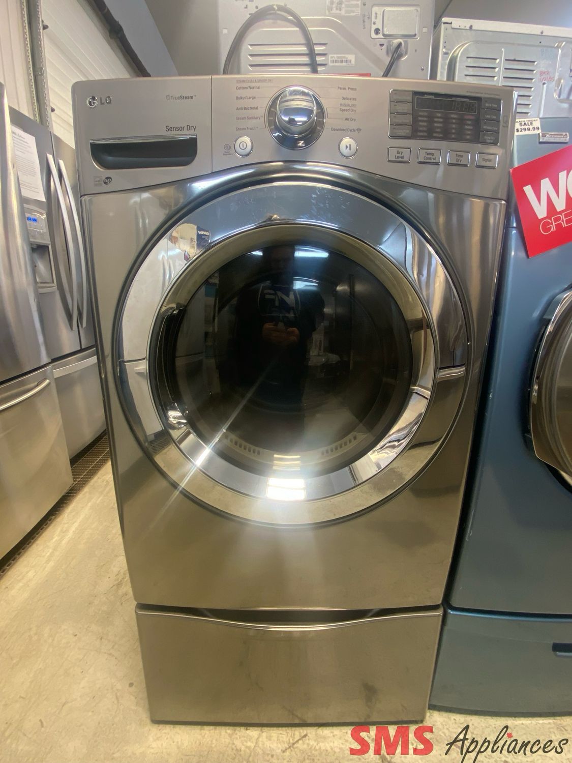 LG 27” Front Load Dryer DLEX3370V