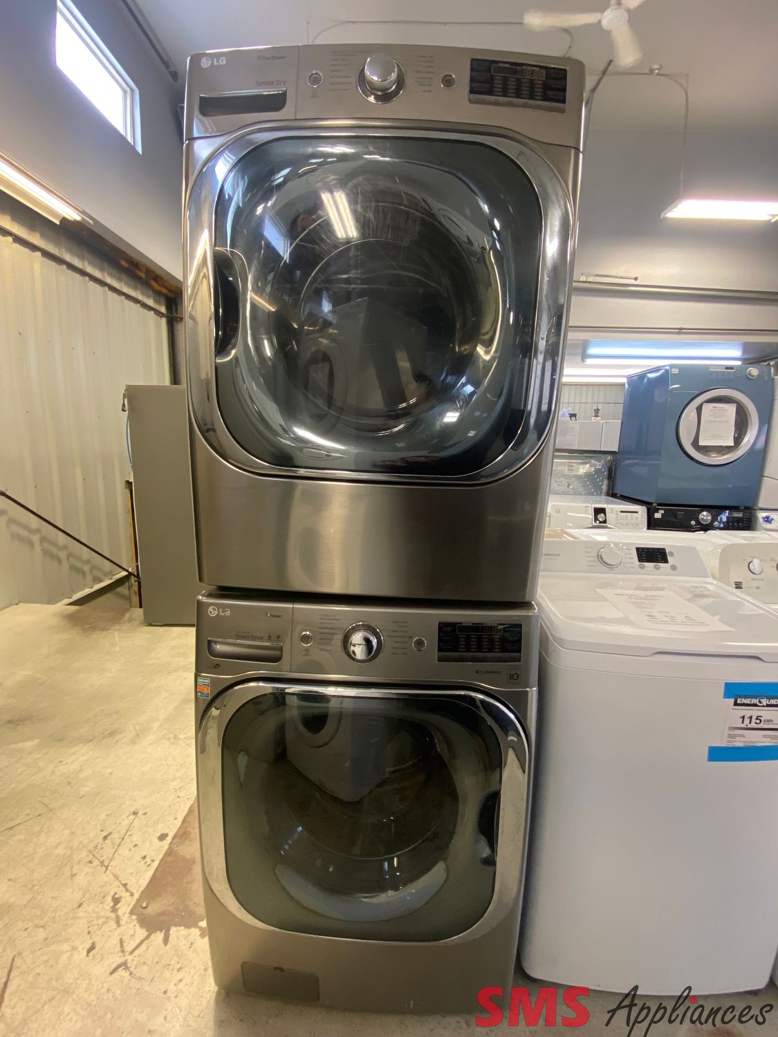 LG 29" Washer and Dryer Set WM8000HVA / DLEX8000V